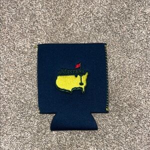 Masters Navy and Yellow Can Koozie